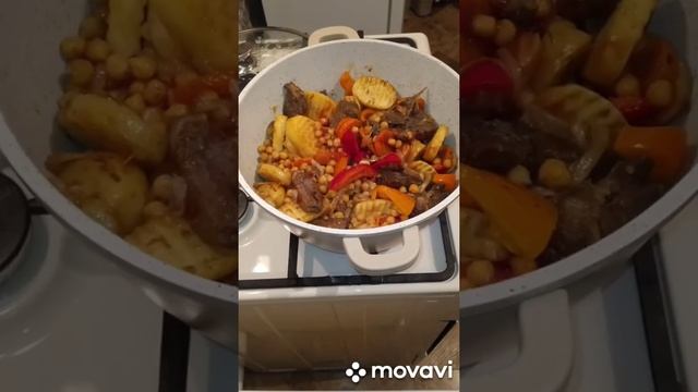 Густой соус с нутом