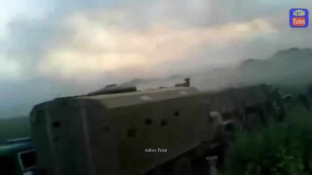 Прорыв колонны из Иловайского котла Breakthrough of convoy from Ilovaisk boiler смотреть онлайн