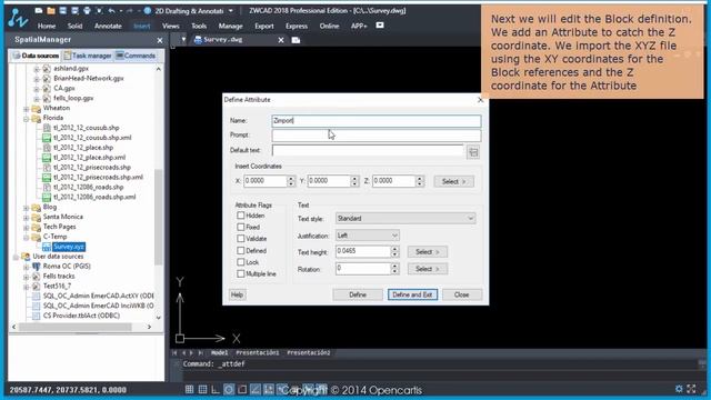ZWCAD XYZ - Spatial Manager TP смотреть онлайн