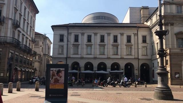 Италия Милан День Второй - замок Сфорце, собор Дуомо, театр Ла Скала смотреть онлайн