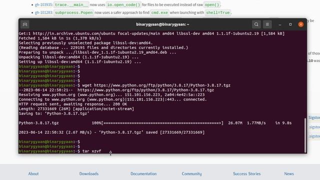 Install Python on Ubuntu/Linux | install python through terminal | easy steps смотреть онлайн