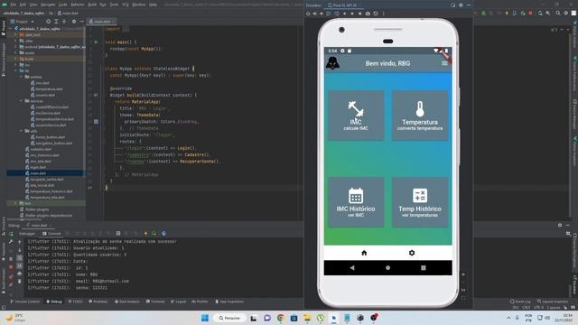 Salvar e Listar Histórico + Recuperar Senha - SQLITE - Flutter смотреть онлайн