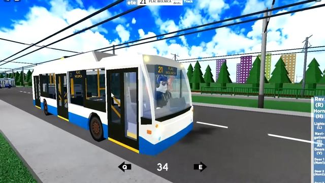 Троллейбус Trolza 0656.00 в ROBLOX