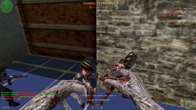 Counter Strike 1.6 - MgharbaGaming Zombie Escape - Map : ze_abandoned_zone_b2 смотреть онлайн