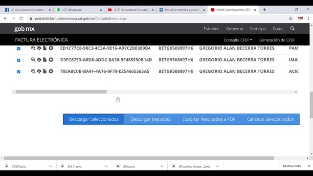 ✅SOLUCIÓN PARA DESCARGAR XML DE LA PAGINA DEL SAT ✅| EXCEL Y PDF смотреть онлайн