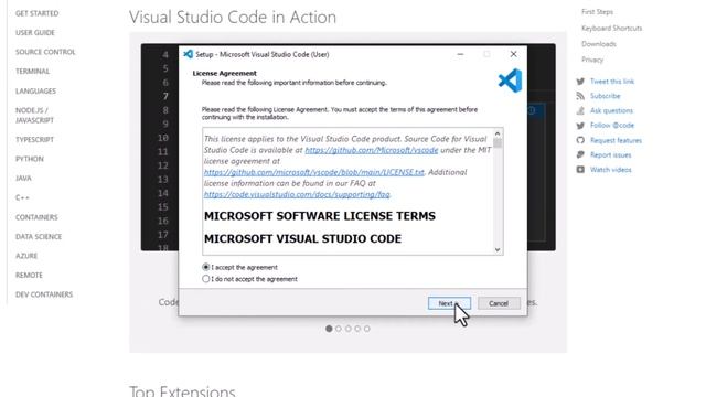 Download & Install Visual Studio Code with in 2 minutes | Windows смотреть онлайн