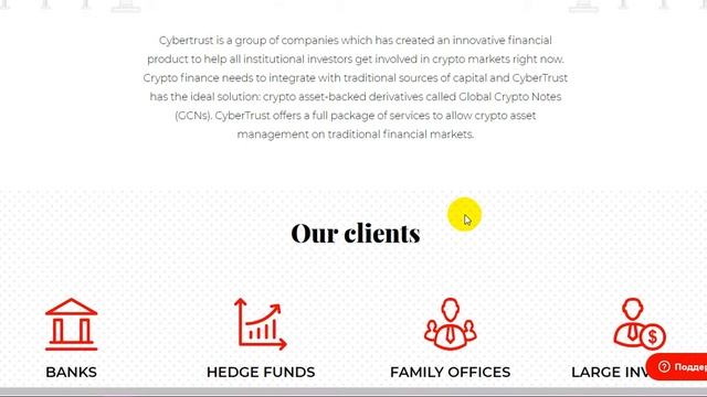 Cybertrust-Платформа Для Управления Криптоактивами! смотреть онлайн