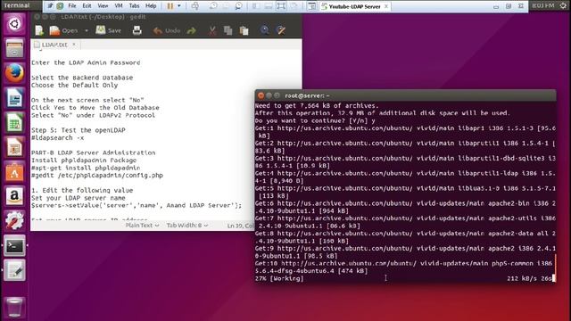 Installing and Configuring openLDAP Server on Ubuntu 15 04 and 14.04 смотреть онлайн