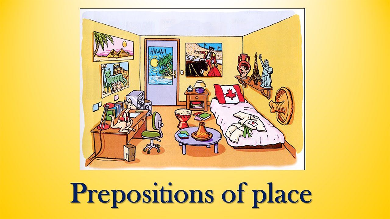 Предлоги места в английском языке  - Prepositions Of Place