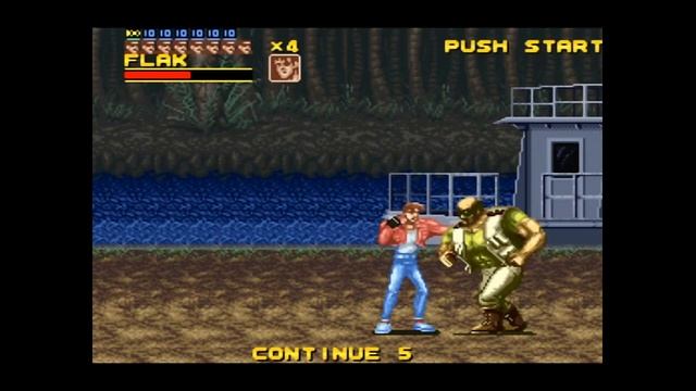 Rival Turf! (Rushing Beat). SNES. Walkthrough смотреть онлайн