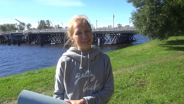 После открытой тренировки "Плоский живот" в Спб. смотреть онлайн