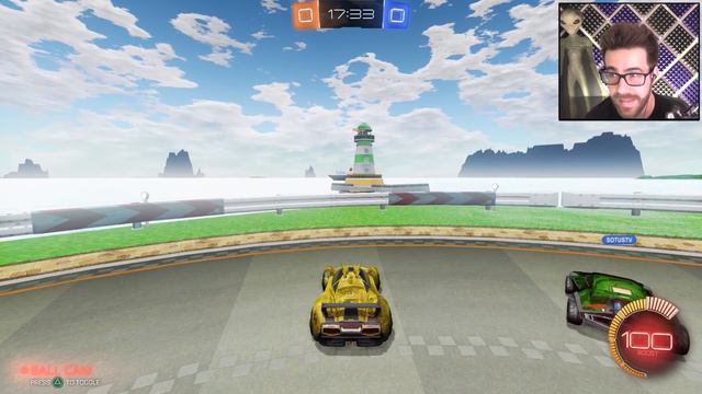 THE BEST NEW MAP FOR ROCKET LEAGUE HIDE AND SEEK! смотреть онлайн
