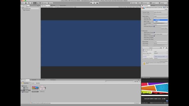 Importing & compressing Adobe Illustrator Sprites into Unity 3D 2019! смотреть онлайн