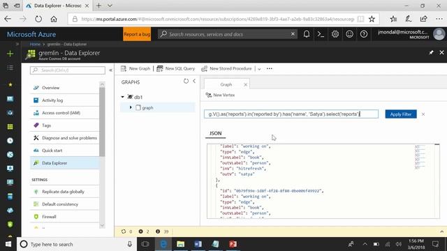 How to use the Gremlin API with Azure Cosmos DB | Azure Friday смотреть онлайн