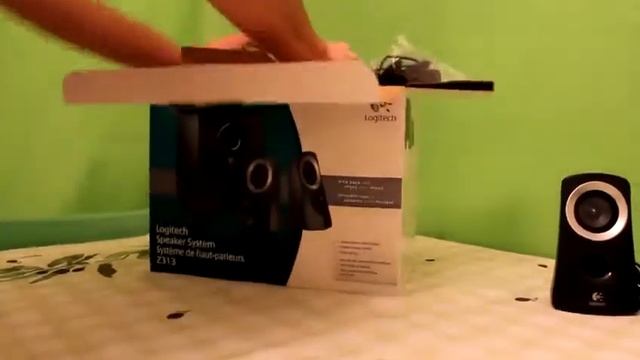 Logitech Z313 Speaker System unboxing смотреть онлайн