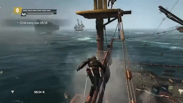 Falling Through Time. Assassins Creed IV Black Flag Glitch смотреть онлайн