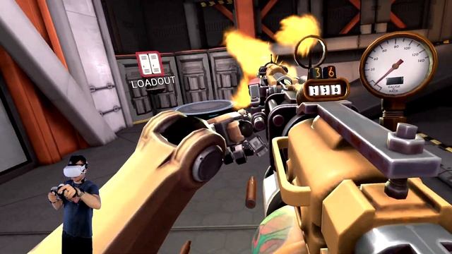 Larcenauts | Manual Reloading and 2 Handed Aim Showcase [Massive Update] смотреть онлайн