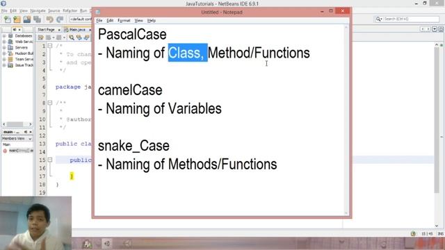 01 Basic Java Tutorial: Una sa 1st Lesson - Naming Convention смотреть онлайн