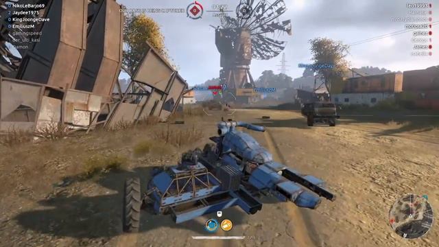 Crossout PS4 first game with sidecar build. смотреть онлайн