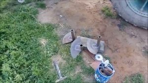 тяпки из диска  циркулярной пилы.тяпка своими руками.как сделать тяпки для картошки