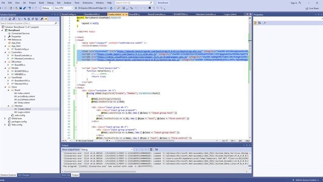 [ASP.NET/MVC][Ep.08] Sign-up decoration with bootstrap смотреть онлайн