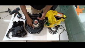 How to repair Karcher WD6 Premium || WD 5 || WD 5 Premium....