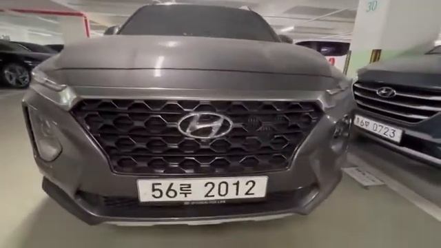 Осмотр Santa Fe 2018 год, 2.2 дизель. Южная Корея. смотреть онлайн
