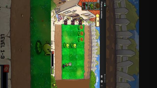 plants vs zombies java emulator Android gameplay level 1-5 parte 1 смотреть онлайн