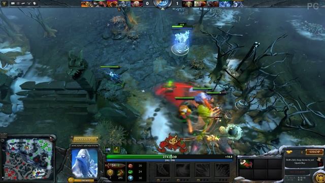 DOTA 2 [AMD Phenom X6 + Geforce GTX 550Ti] смотреть онлайн
