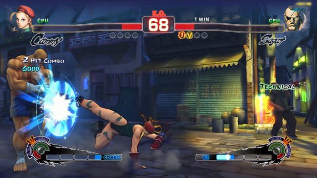 Ultra Street Fighter 4 - Cammy Vs Sagat [Hardest] смотреть онлайн
