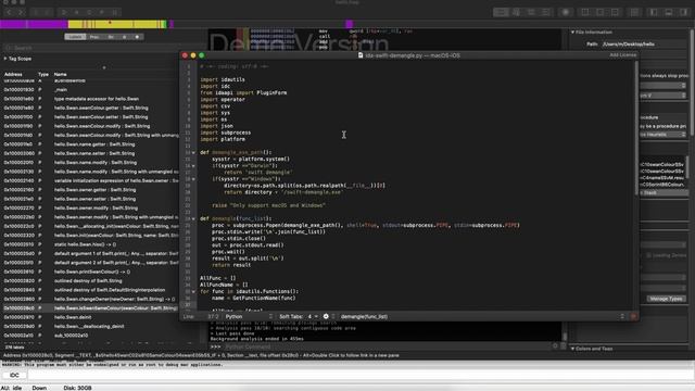 Swift Name Mangling - Part 2 - De-mangling смотреть онлайн