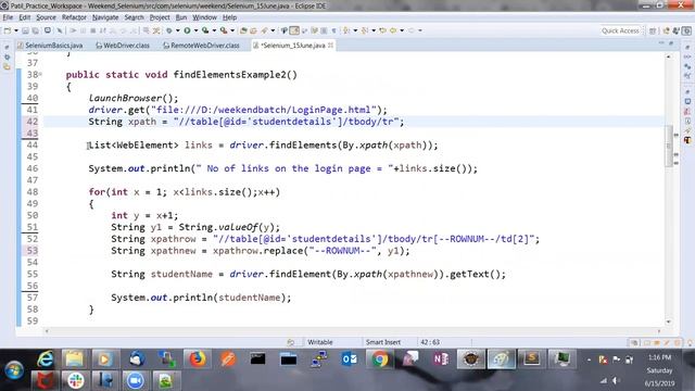 Selenium Different Locator strategies and Handling dropdown смотреть онлайн