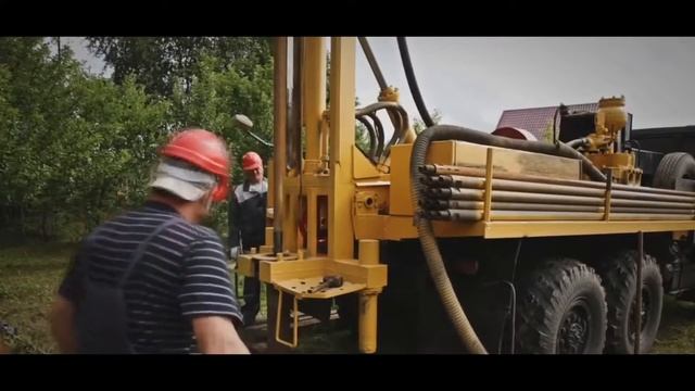 Бурение скважины. Этапы работы. смотреть онлайн