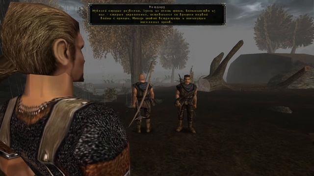 Gothic Steam Fix Russobit-M, За воина с двуручным мечем, Начало, первая глава, старый лагерь, №1 смотреть онлайн