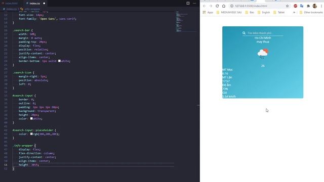 Lập trình ứng dụng Thời tiết - JavaScript (2021) смотреть онлайн
