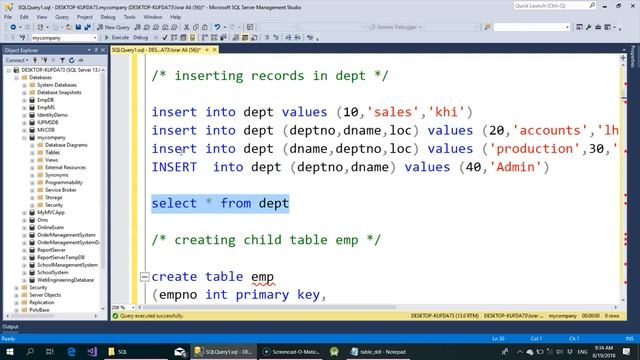 SQL Part 1 смотреть онлайн