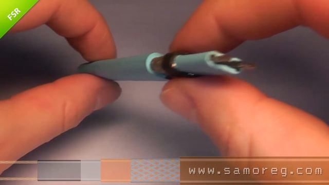 Саморегулирующийся нагревательный кабель FSR смотреть онлайн