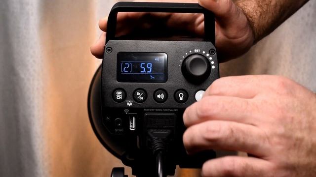 Студийная вспышка Godox MS300 / Как пользоваться, обзор функций, инструкция смотреть онлайн