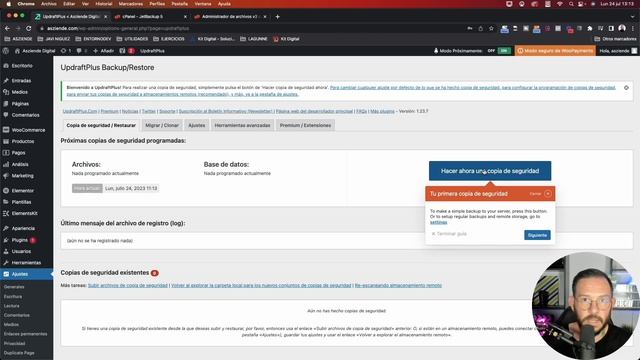 Cómo hacer COPIAS de SEGURIDAD en Wordpress ☝ de Manera PROFESIONAL 2023【Backup Wordpress】 смотреть онлайн
