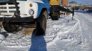 ЗИЛ 133 ГЯ  кран.