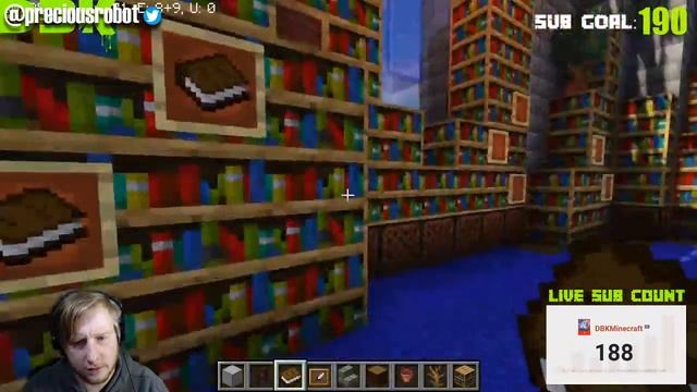 Lost Blocks CREATIVE [Remodeling the Library] ROAD to 200 SUBS - Minecraft Java 1.14.2 w/ Shaders смотреть онлайн