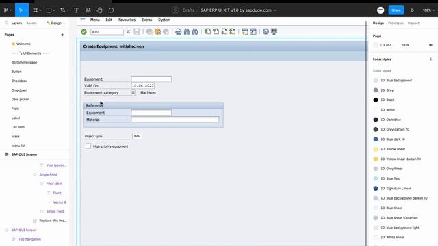 How to Prototype SAP GUI with Figma? смотреть онлайн