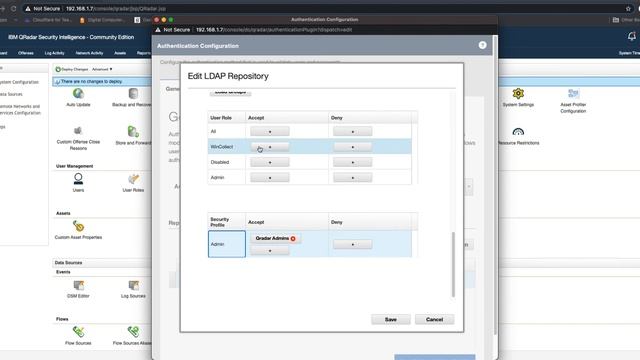 Qradar Group Based LDAP/LDAPS configuration смотреть онлайн