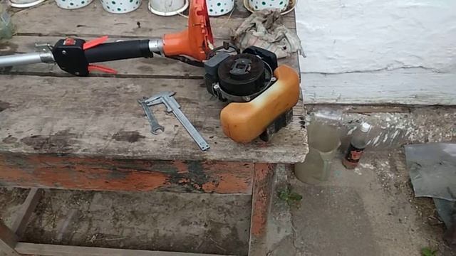 Как выставить зазор зажигания на бензотриммере смотреть онлайн