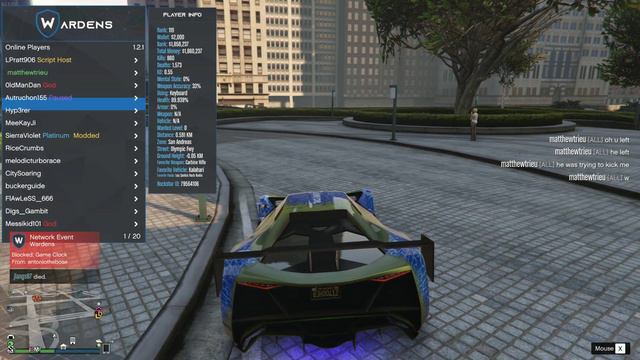 Mod menu warden смотреть онлайн