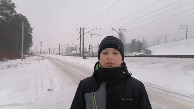 Электричка ЭПГ на жд перегоне Ратомка - Крыжовка смотреть онлайн