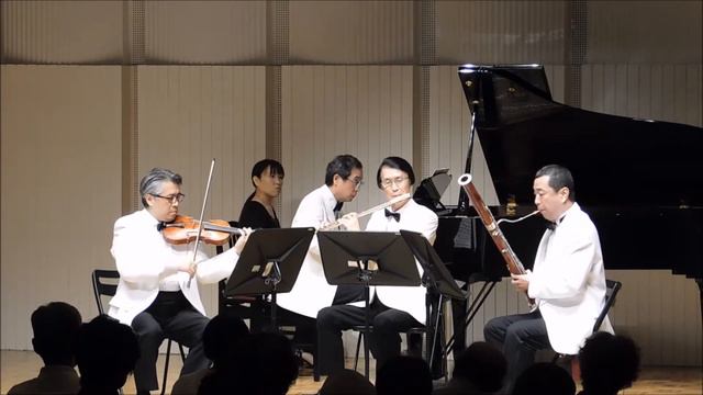 Dvořák : Bagatelles, Op. 47 ドボルザーク：バガテル　ピアノ、ヴァイオリン、フルート、ファゴット (Piano Violin Flute Bassoon) смотреть онлайн