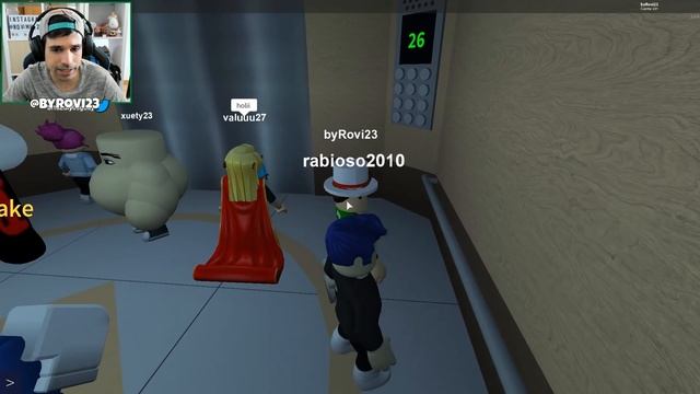 SOBREVIVE AL ASCENSOR ANORMAL LOCO de ROBLOX | Roblox Normal Elevator смотреть онлайн
