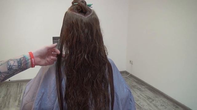 Hairdresser Education - haircut tutorial STEP BY STEP. How to cut long beauty hairstyles. смотреть онлайн