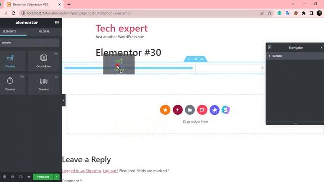 Add counter in WordPress using elementor смотреть онлайн